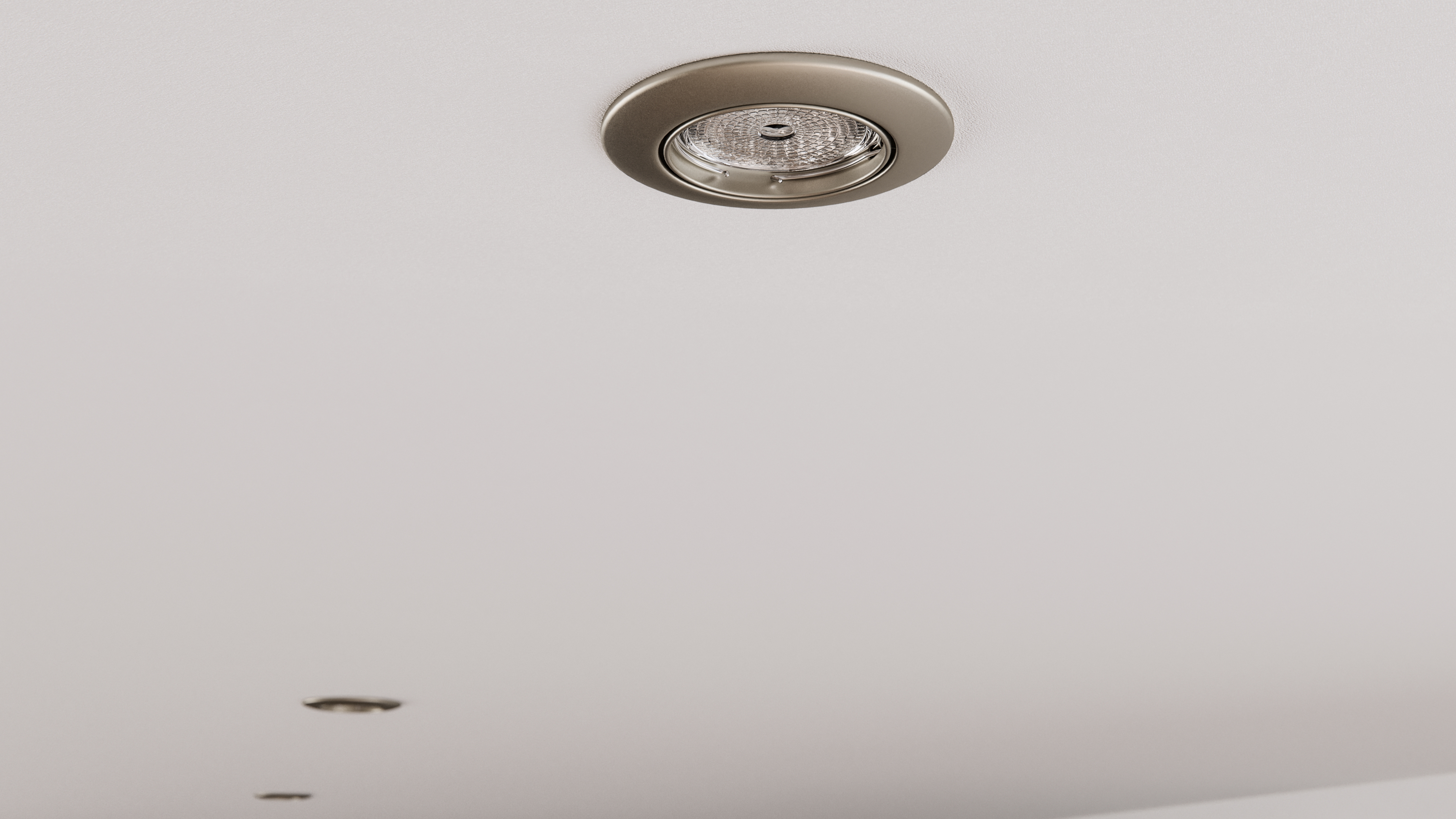 Aluminum recessed ceiling lights